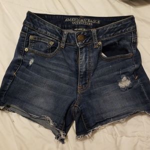American Eagle Denim jean shorts size 6